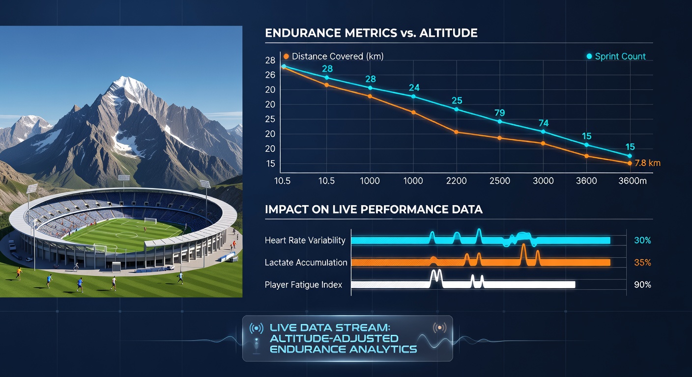 Live betting interface displaying handicap adjustments during an altitude-affected football match