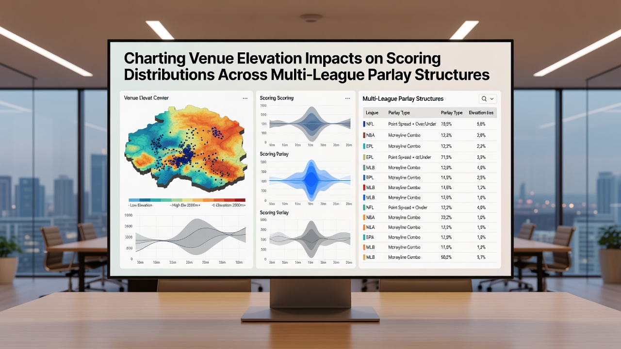 Graph illustrating parlay payout adjustments tied to elevation-based scoring changes