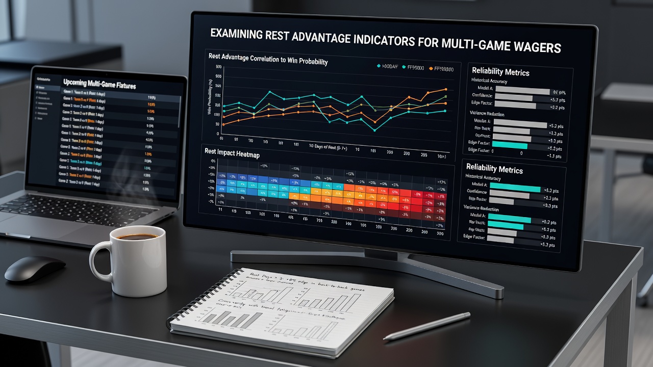 Detailed chart showing rest day correlations with team performance metrics