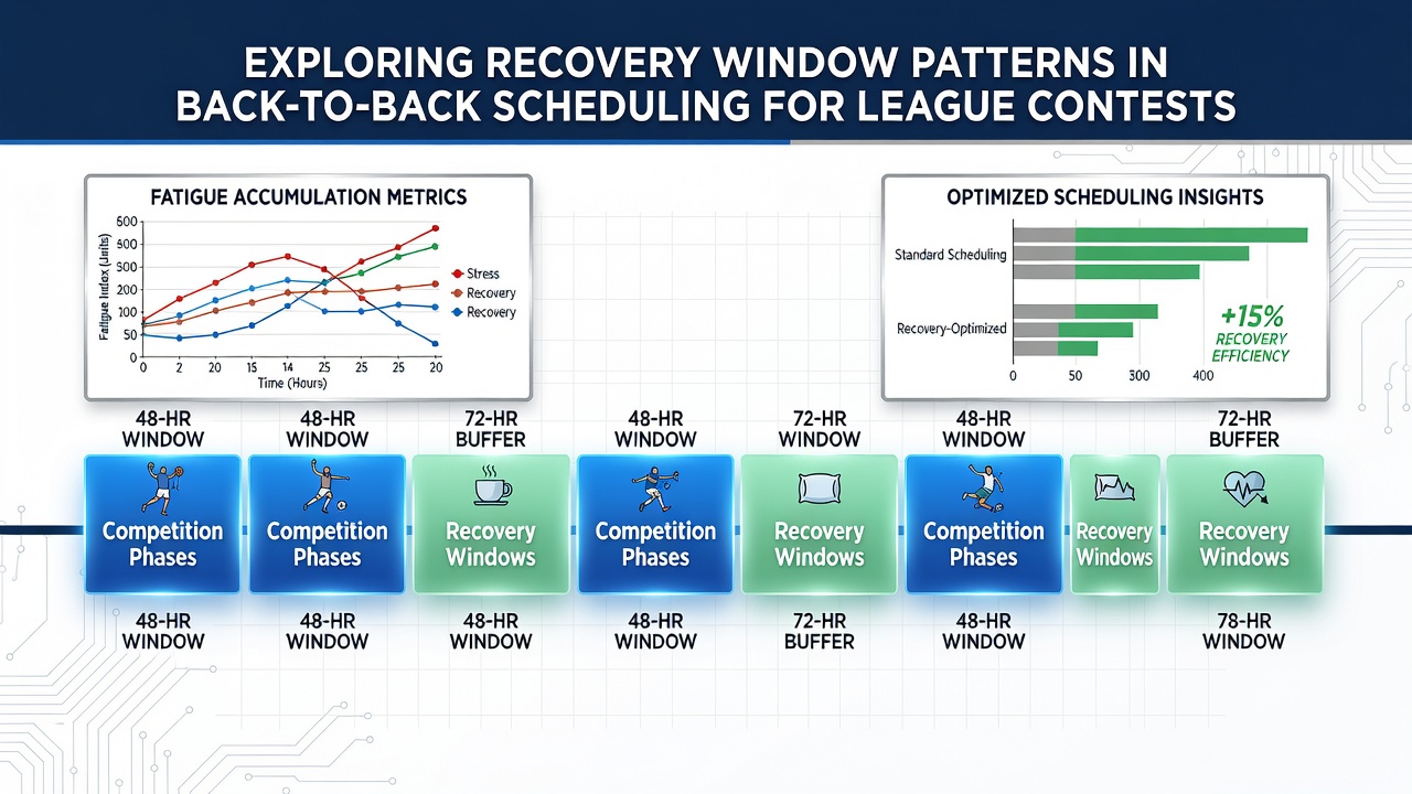 Chart showing performance metrics across recovery intervals